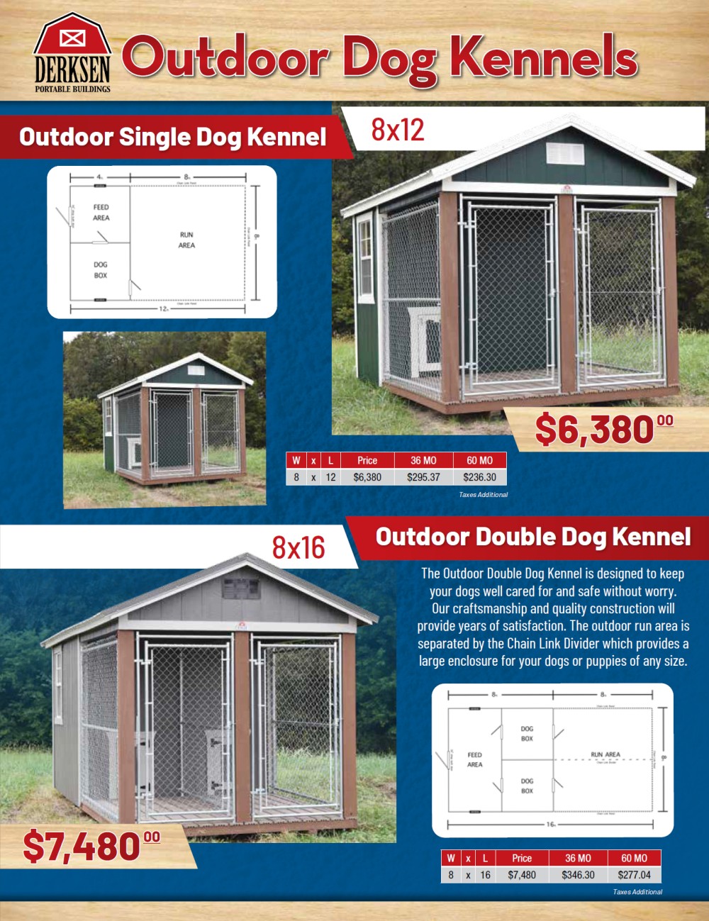 Dog Kennels | texasqualitybuildings.com