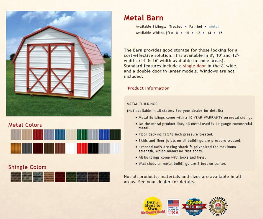 Metal Barn Information  | texasqualitybuildings.com