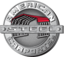 American Steel Carports logo | texasqualitybuildings.com