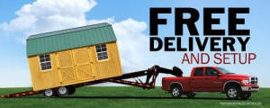 Free Delivery and Setup | texasqualitybuildings.com