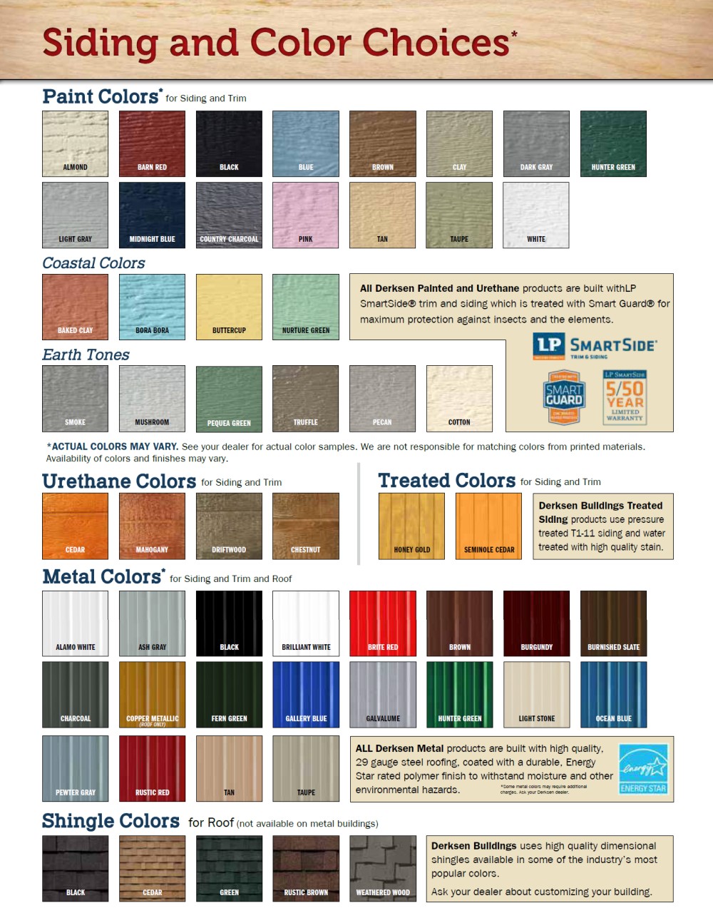 Siding and Color Choices | texasqualitybuildings.com