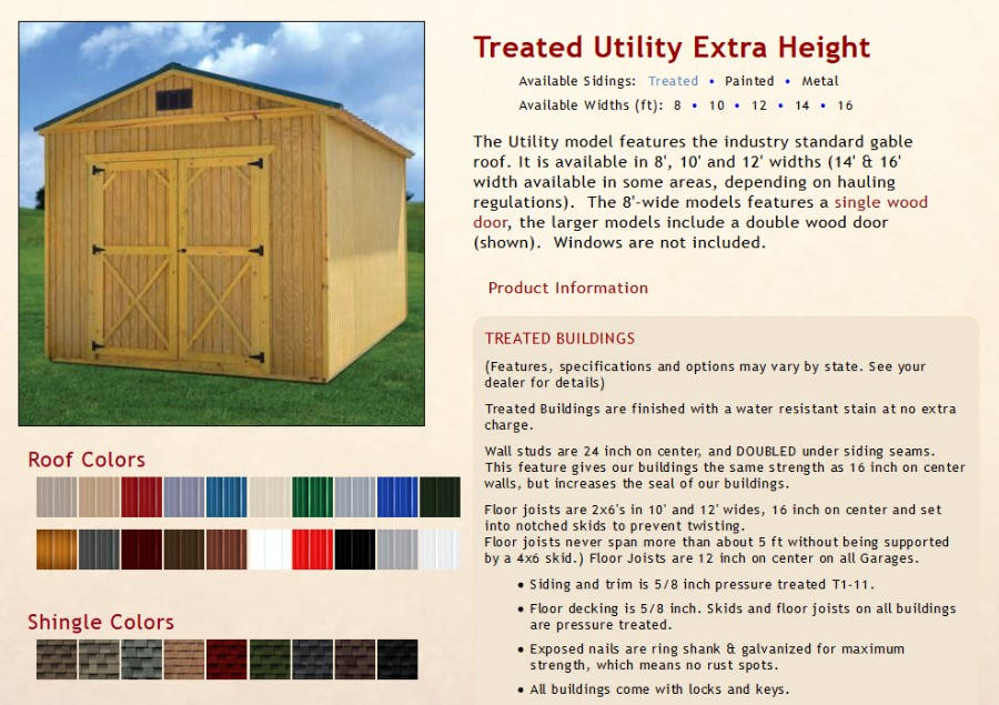 Treated Utility Extra Height Information | texasqualitybuildings.com 